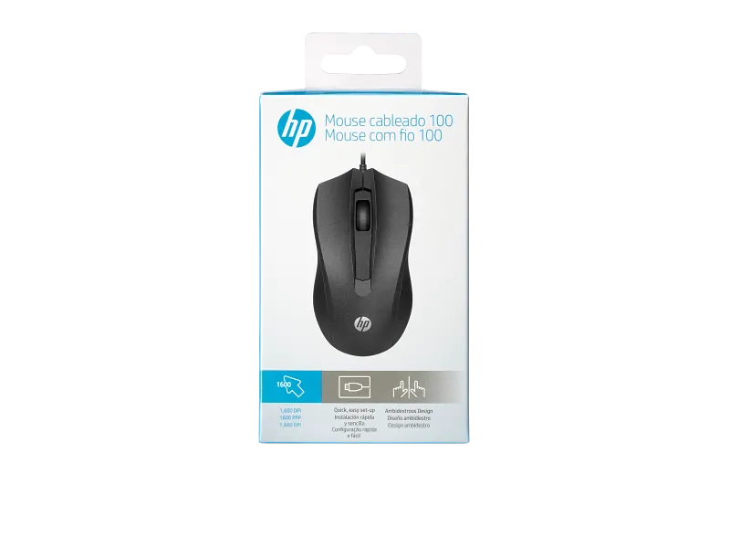 HP Wired Mouse 100