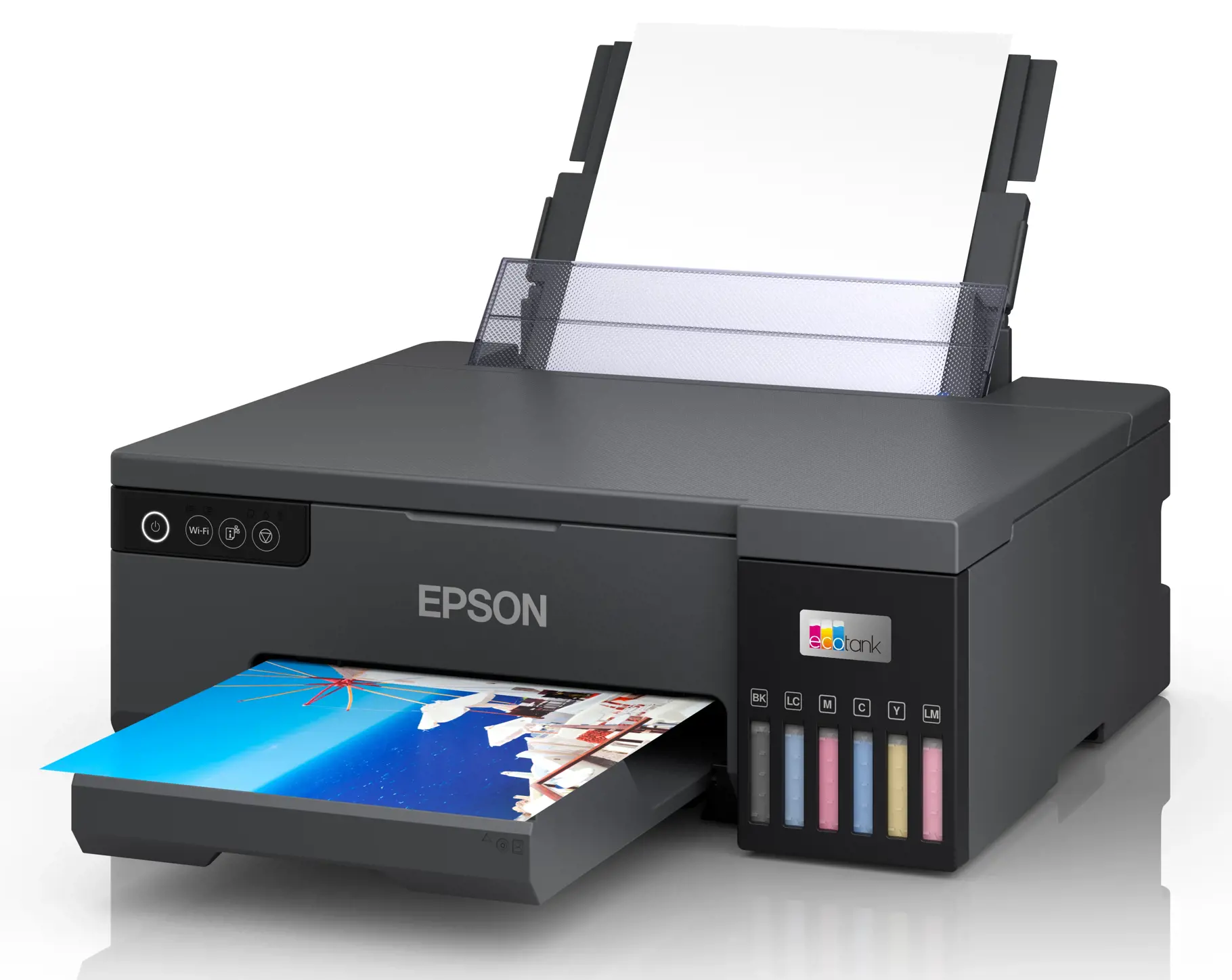 Epson Impression photo L8050 SFP Wifi Couleur A4 22 B&WPPM 22PPMCOL impression sur cartes PVC
