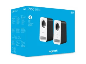 Logitech® Z150 Multimedia Speakers - SNOW WHITE - 3.5 MM - N/A - EU 12M