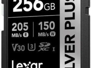 LEXAR CARTE SD MS Silver Plus 256GB Professional SILVER PLUS microSDXC™ UHS-I cardsup to 205MB 12M