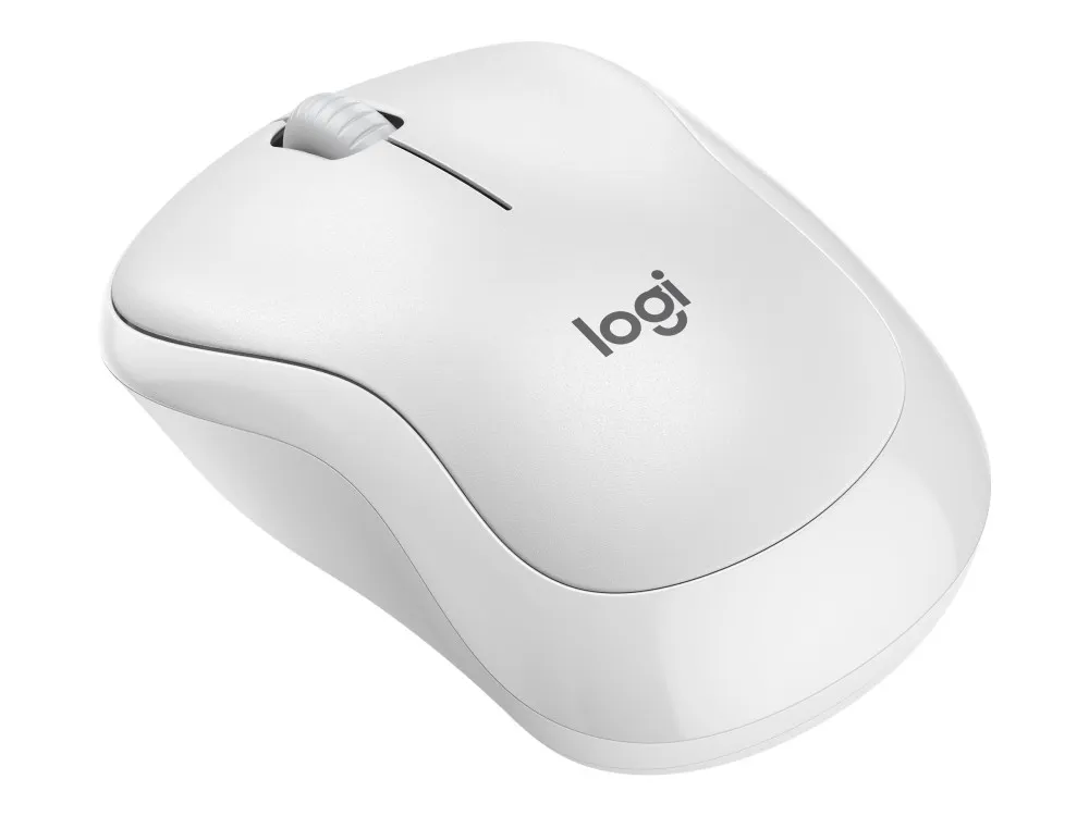 Logitech Souris M240 Silent Bluetooth Mouse - OFF WHITE - 2.4GHZ/BT RETAIL OFFLINE BOX – Image 2
