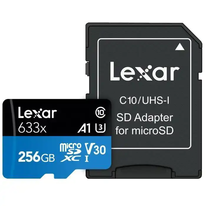 LEXAR CARTE SD MS633X 64GB High-Performance 633x microSDXC™ UHS-I without adapterup to 100MB 12M – Image 2