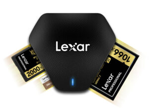 LEXAR LECTEUR Reader Multi-Card 3-in-1 USB 3.1 Type-C Readersupports CF / SD™ & microSD™ UHS-II 12M