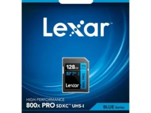 LEXAR CARTE SD SD800P 128GB Professional 800x PRO SDXC™ UHS-I cardsup to 150MB/s read 45MB/s wr 12M