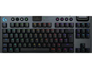 LOGITECH CLAVIER G915 X LIGHTSPEED TKL Bluetth Low-Profile Wireless Gaming Keyboard-BLACK-US INT 12M