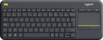 LOGITECH Wireless Touch Keyboard k400 plus French layout