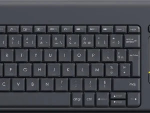 LOGITECH Wireless Touch Keyboard k400 plus French layout