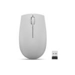LENOVO 300 Wireless Compact Mouse (Cloud Grey) with battery Cloud Grey