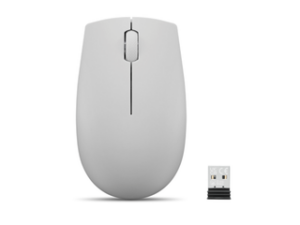 LENOVO 300 Wireless Compact Mouse (Cloud Grey) with battery Cloud Grey