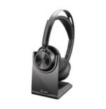 HPPoly Voyager Focus 2 MSTeams Certified USB-C-C Headset +USB-C/A Adapter +Charging Stand