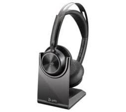 HPPoly Voyager Focus 2 MSTeams Certified USB-C-C Headset +USB-C/A Adapter +Charging Stand