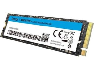 LEXAR SSD NM610 PRO 1TB NM610 PRO M.2 2280 PCle Gen 3X4 NVMe up to 3300MB/s Read & 2600MB/s writ 12M