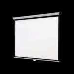 ORAY Ecran Mural a ressort Silencieux 2000 PRO 200 X 200 cm
