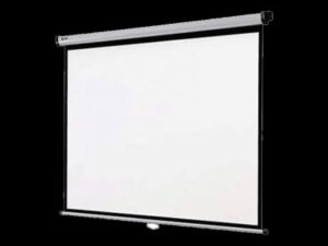 ORAY Ecran Mural a ressort Silencieux 2000 PRO 200 X 200 cm