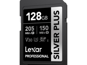 LEXAR CARTE SD MS Silver Plus 128GB Professional SILVER PLUS microSDXC™ UHS-I cardsup to 205MB 12M