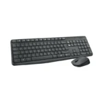 Logitech® MK235 Wireless Keyboard and Mouse - GREYFRA - 2.4GHZ - N/A - CENTRAL - (GREY KEYS GREY BTM