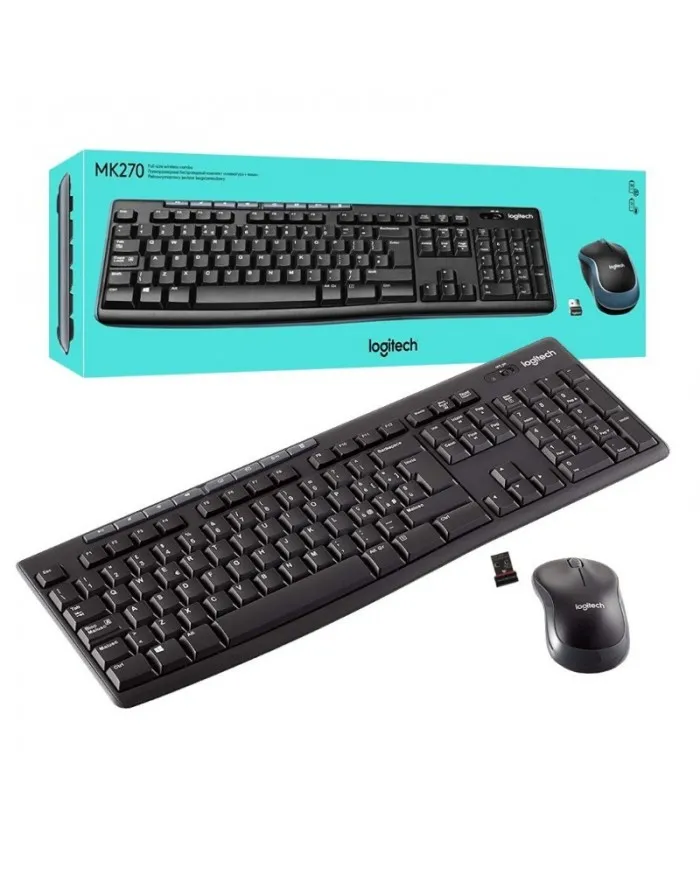 Logitech Wireless Desktop MK270 AZERTY