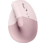 LOGITECH Lift Vertical Ergonomic Mouse - ROSE/DARK ROSE - 2.4GHZ/BT -