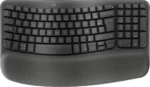 LOGITECH CLAVIER Wave keys Bluetooth Wireless ergonomic keyboard-GRAPHITE-FRA-2.4GHZ/BT 12 Mois