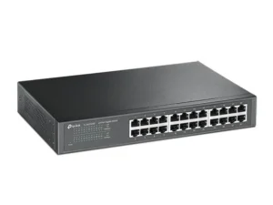 Tp Link 24 port Gigabit Switch 24 10/100/1000M RJ45 ports1U 19 inch rack mountable steel case