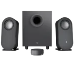 LOGITECH Z407 Bluetooth computer speakers with subwoofer and wireless control - GRAPHITE 12M