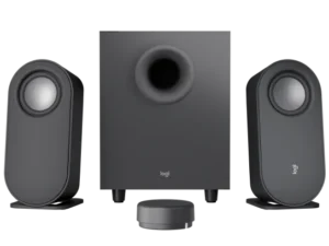 LOGITECH Z407 Bluetooth computer speakers with subwoofer and wireless control - GRAPHITE 12M